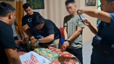 Polda Sulteng Gagalkan Peredaran 4,4 Kilogram Sabu dari Malaysia