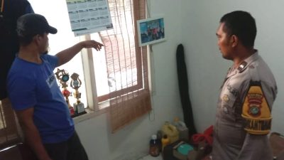 Kantor Lurah Lembang Dibobol Maling, Speaker dan Minuman Bersoda Raib
